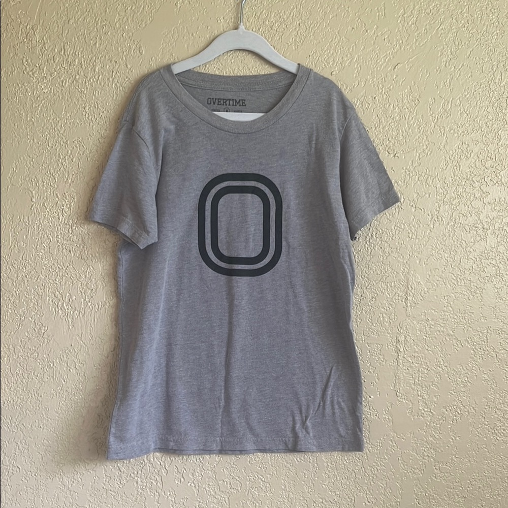 Kids Gray Overtime Short Sleeve Tee